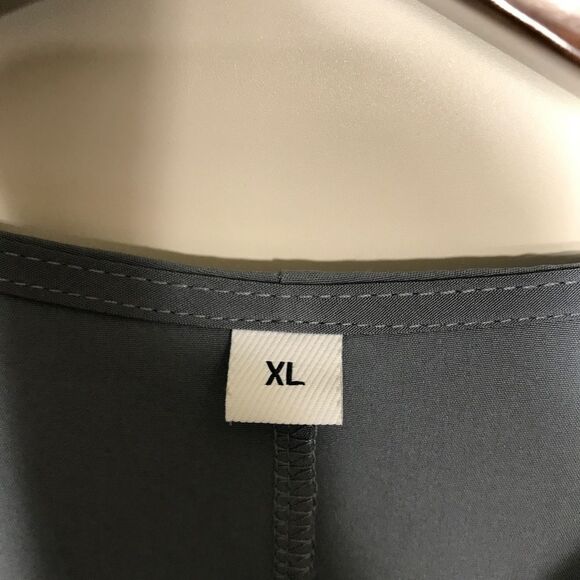 Just Fashion Now Dress Womens Size XL Grey Short Sleeve - Picture 7 of 7